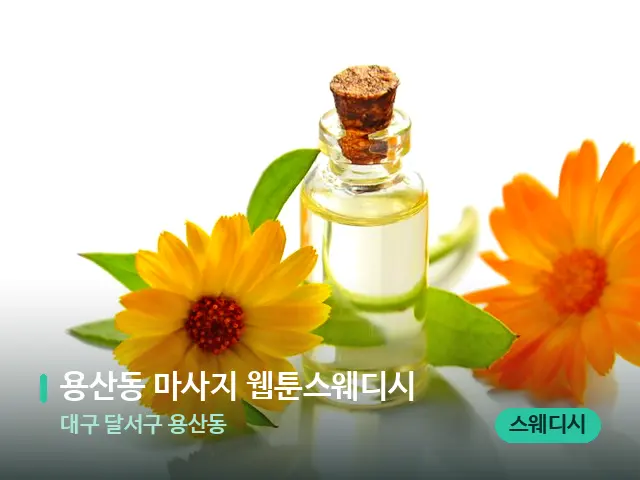 대구 달서구 용산동 용산동 마사지 웹툰스웨디시 — 마사지 관리를 받는 장면