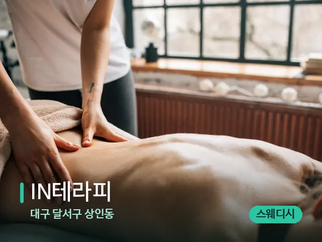 대구 달서구 상인동 IN테라피 — 마사지 관리를 받는 장면